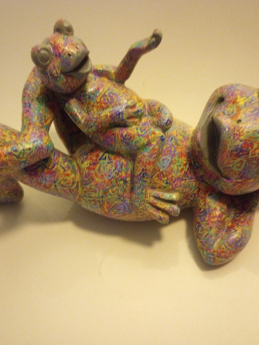 Multicolor Family Frogs For Your Garden Or Home